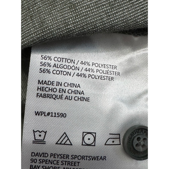 Vintage Original Up Shirt Long Sleeve Weatherproof Breathable Green Small NWOT - Picture 8 of 8